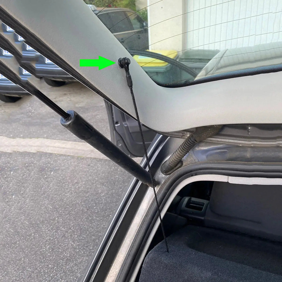 X2 For Buick Encore Chevrolet Trax Tracker 2013-2019 Parcel Shelf String Holder Load Luggage Cover Pivot Clip Retainer 95129884 by InterCyprus Trading Ltd