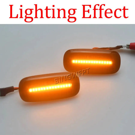 For Audi A2 A3 8L A4 B5 A6 4B C5 A8 4D TT 8N LED Dynamic Side Marker Turn Signal Light Sequential Blinker Light by InterCyprus Trading Ltd