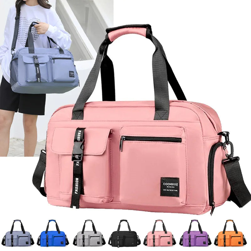 Large Fitness Bag Sp - Dry Wet Separation Pocket For Gym