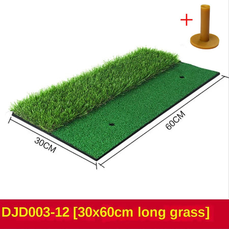 PGM Golf Hitting Mat DJD003 &ndash; Durable Indoor Outdoor Practice Aid DJD003-12 With TEE