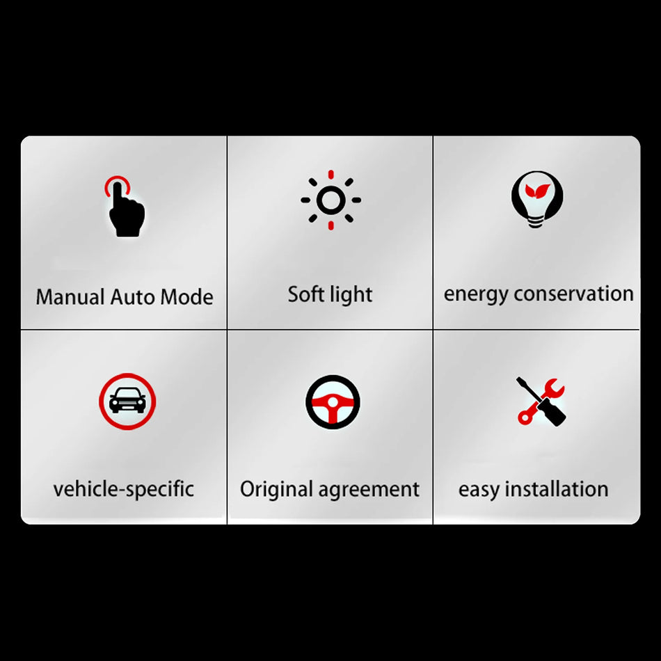 Mercedes Benz C Class GLC E Class Ambient LED Air Vent Lamp Turbine Nozzle