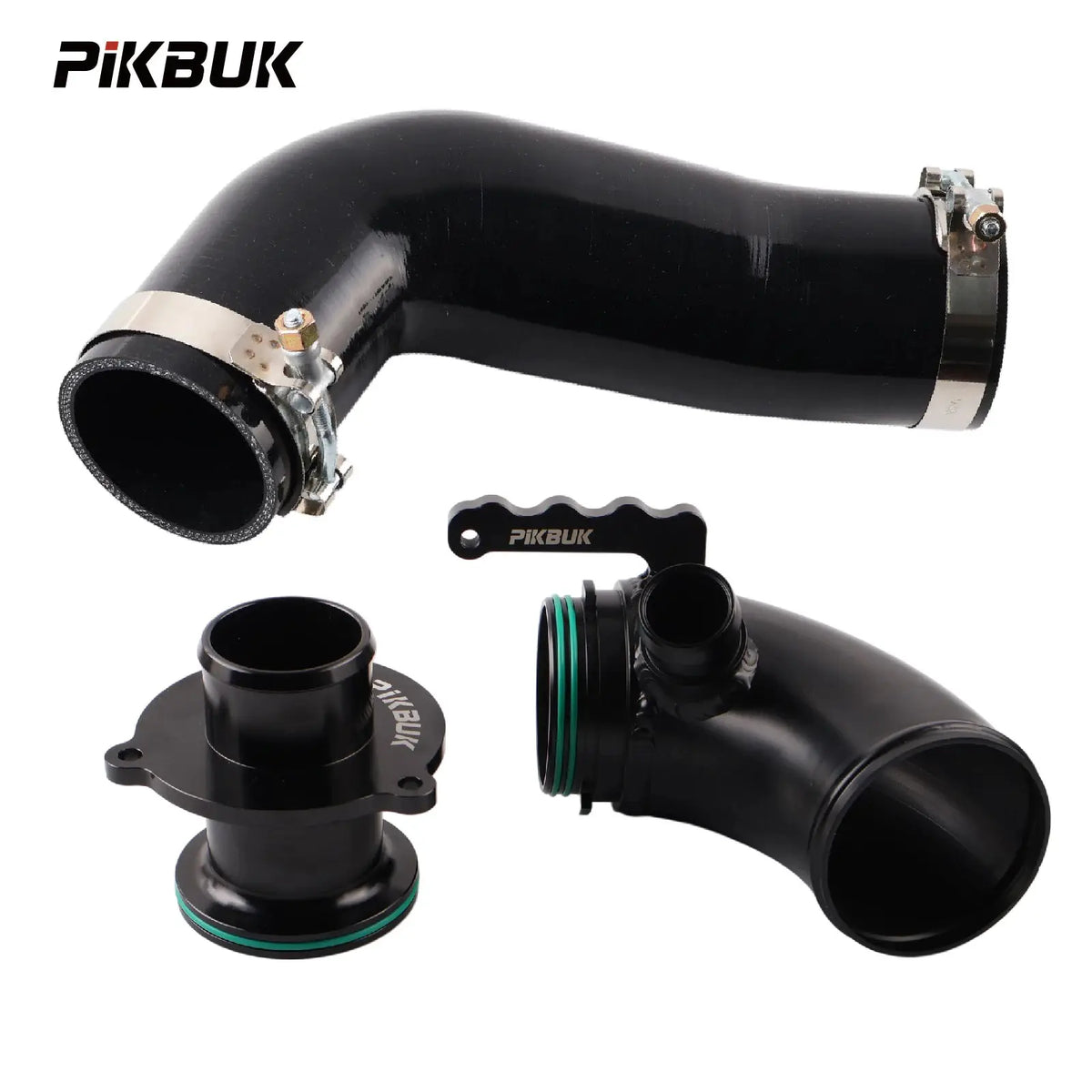 PIKBUK Car Turbo Inlet Outlet Upgrade Pipes Intake Tubes Turbo Muffler Delete For Golf 7 Audi A3 EA888 Gen3 by InterCyprus Trading Ltd
