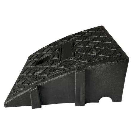 Curb Ramps 25x27x7cm &ndash; Heavy Duty PVC Anti Slip Surface Black / CHINA