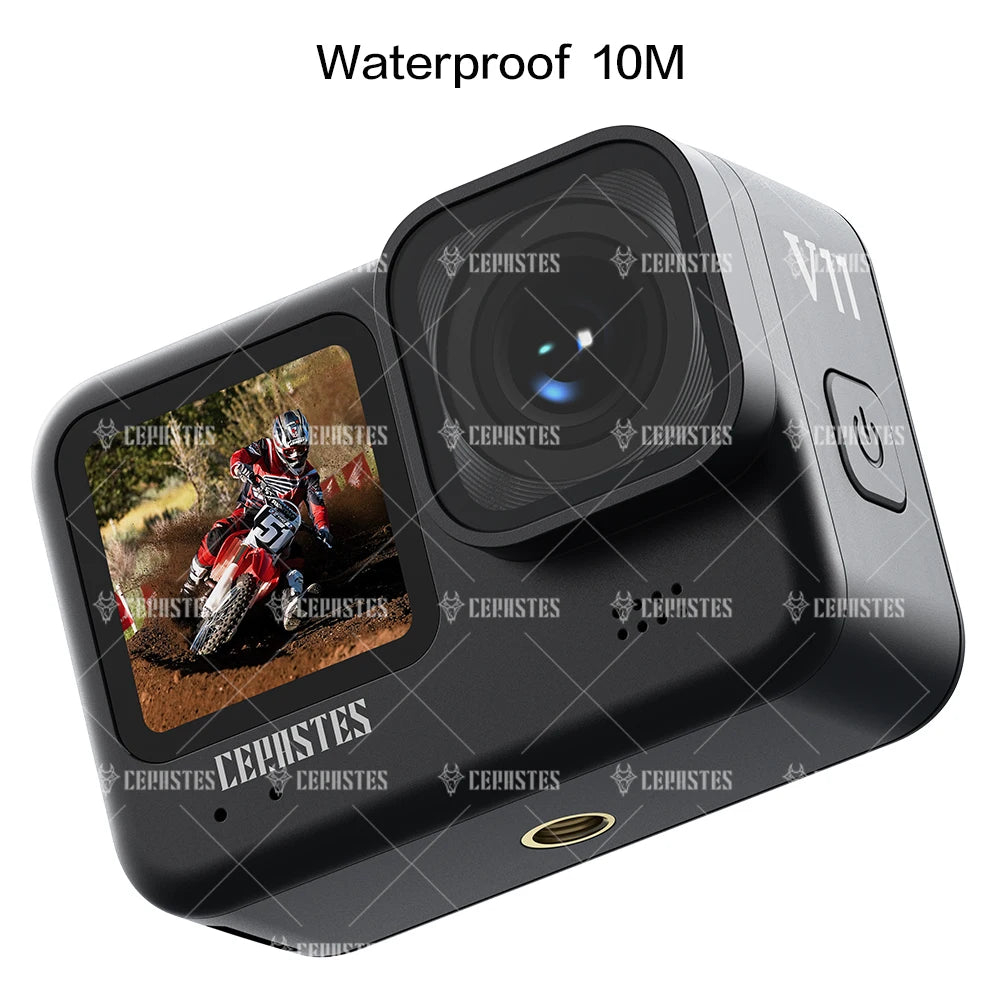 CERASTES V11 Action Camera &ndash; 4K60FPS Ultra-Stable Performance V11 -A / 128G