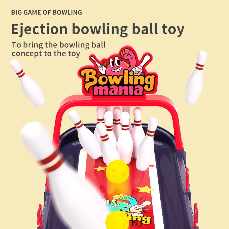 54Cm Desktop Bowling Game Toy For Kids &ndash; Indoor Family Fun