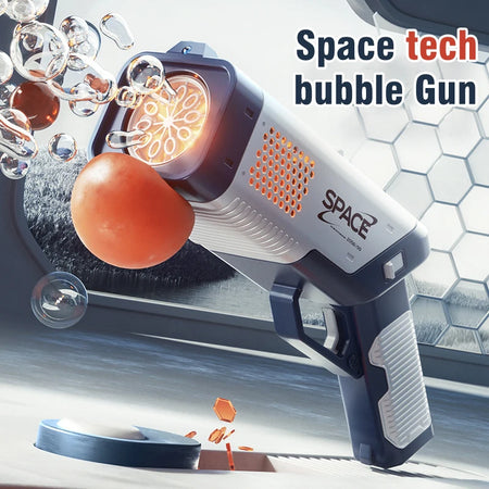 2025 Electric Bubble Gun &ndash; Full Automatic Soap Blower for Kids