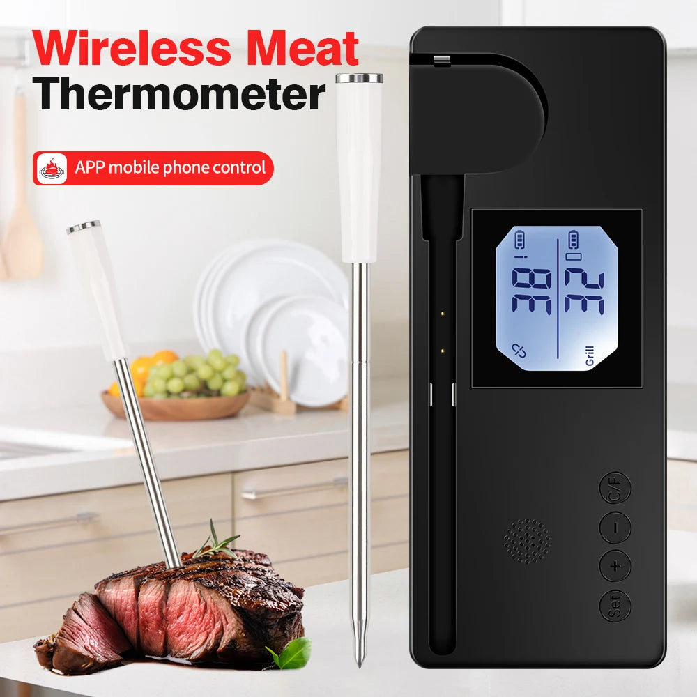 Juanjuan Wireless Bluetooth Meat Thermometer &ndash; Smart Alerts