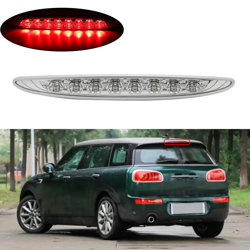 Auto Led Third Brake Light For Mini Cooper R50 R53 2002-2006 Rear High Mount 3rd Stop Brake Light Red Lens by InterCyprus Trading Ltd