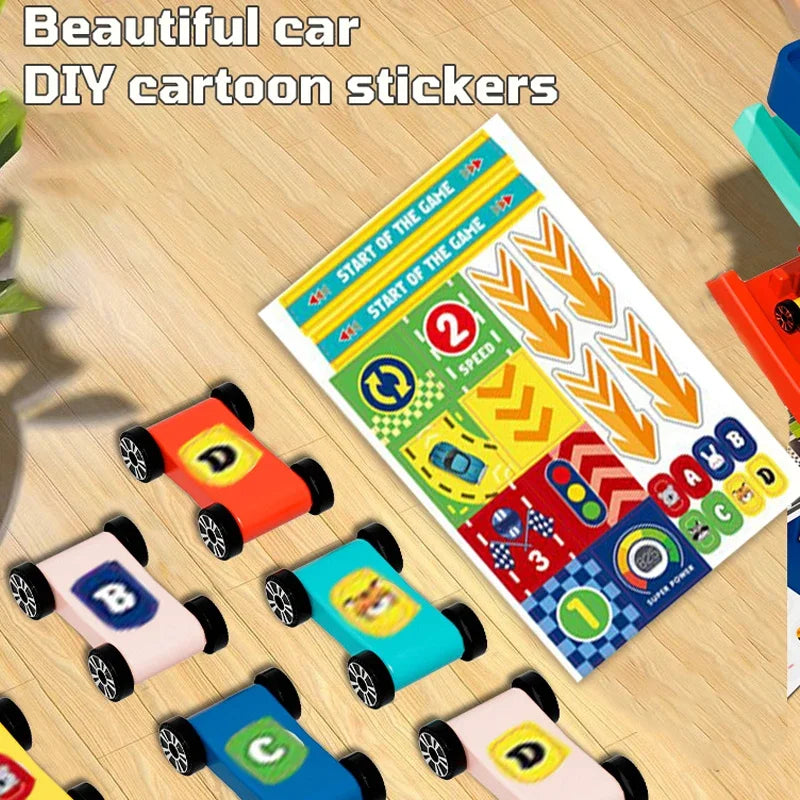 Gliding Track Car Toy Inertia &ndash; Educational Puzzle Track