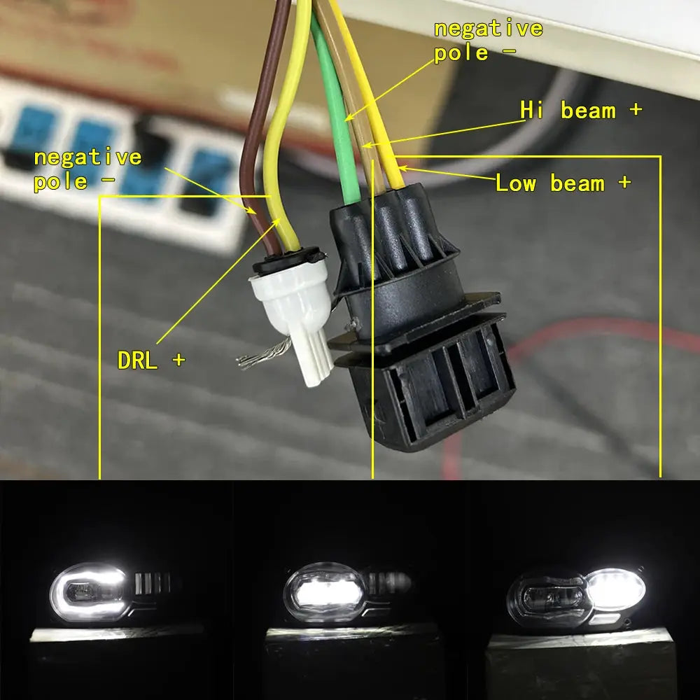 LED Headlight Motorcycle Front Light for BMW 2005 - 2012 R1200GS / 2006 -2013 R1200GS Adv Headlight by InterCyprus Trading Ltd