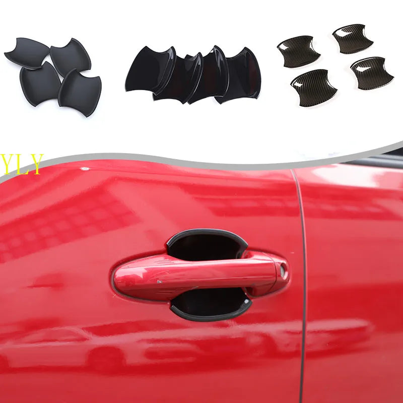 ABS crne navlake za vrata za Tacoma 2016 2022 4 kom.