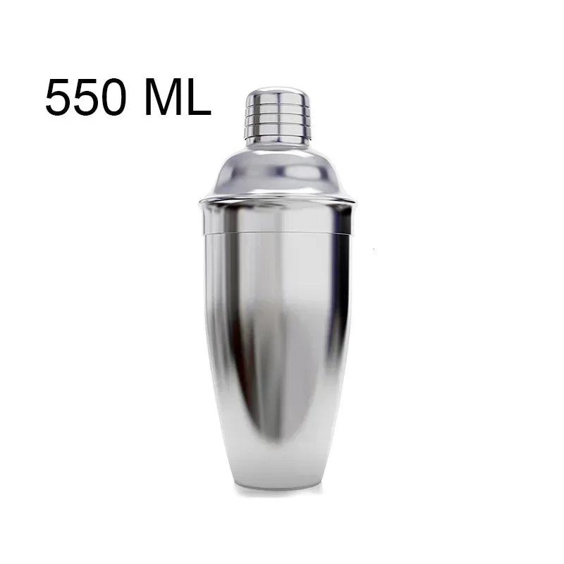 Upors Stainless Steel Cocktail Shaker - 550ML/750ML Premium Bartending Tool 550ML