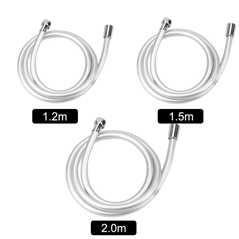 Aukšto Slėgio PVC Dušo Žarna su Antivyniojimu, Universalus 1,2–2 m
