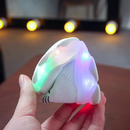 Light-Up Kids Sneakers with Comfortable Slip-On Design