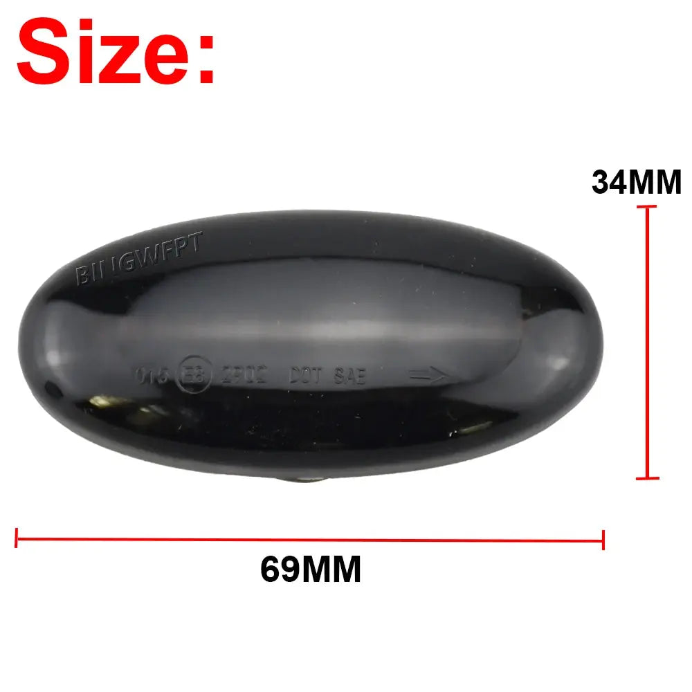 For MAZDA 2 3 5 6 BT-50 MPV II Turn Signal Side Marker Light LED Dynamic Flasher Repeater Blinker 2006 2007 2008 2009 2010 by InterCyprus Trading Ltd