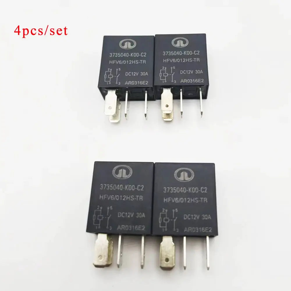 Mini 4-Pin 12V 30A Relay for Great Wall H3 H5 M2 M4 Wingle V240 by InterCyprus Trading Ltd