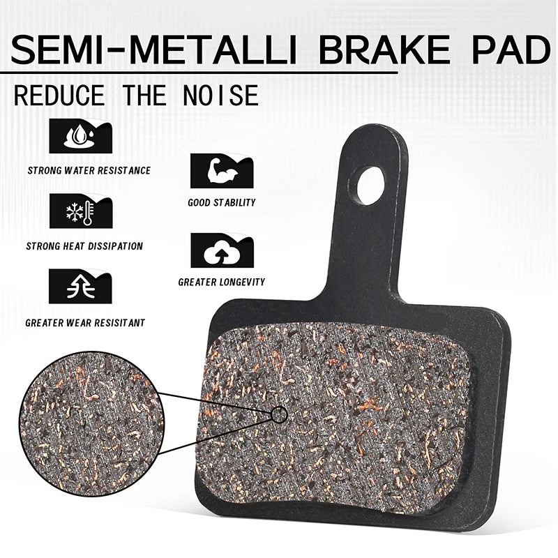 Bucklos BRP-01 &ndash; Semimetallic Brake Pads Shimano B01S B05S