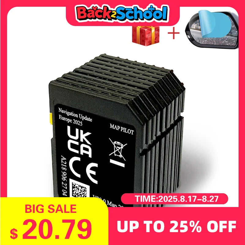 V20 Mercedes SD Card A2189062704 32GB &ndash; Fast EU Maps