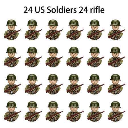 Military Building Blocks &ndash; Compatible With Lego Bricks