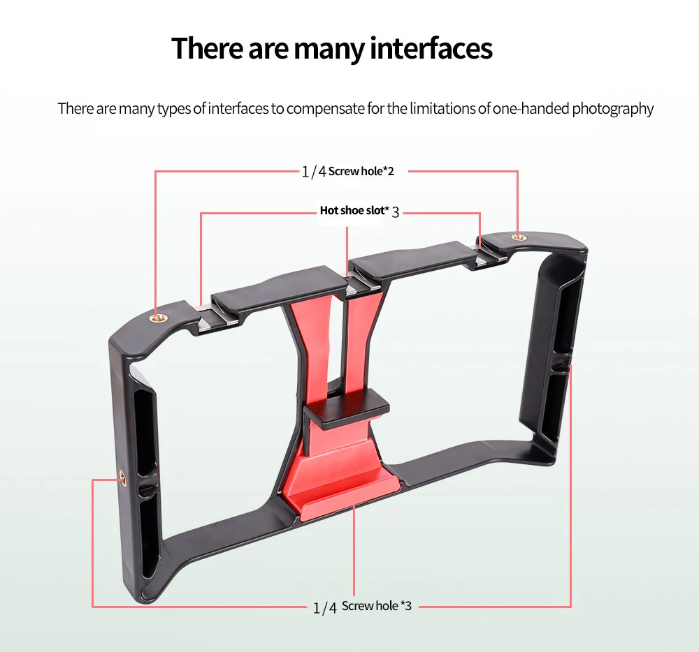 Dual Handle Smartphone Video Rig