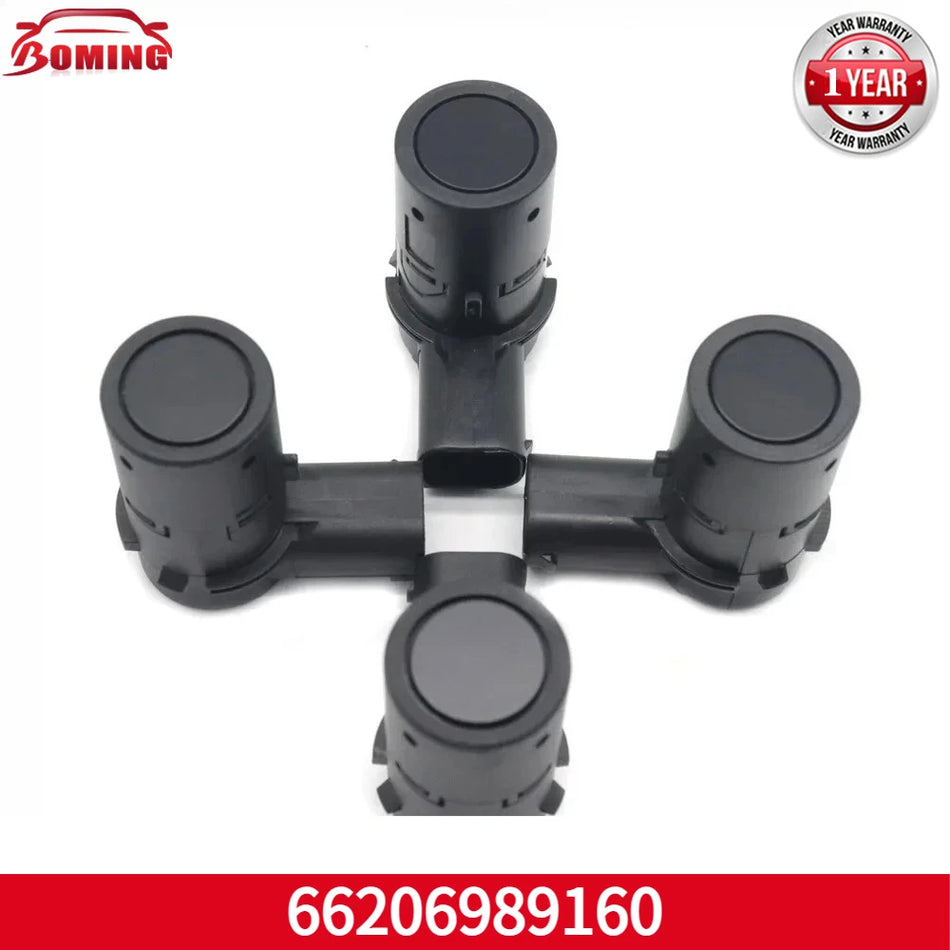 Sensor de estacionamiento PDC con conector negro para BMW E39 E53 E60 E66 E85 X5 Z4 Mini R50