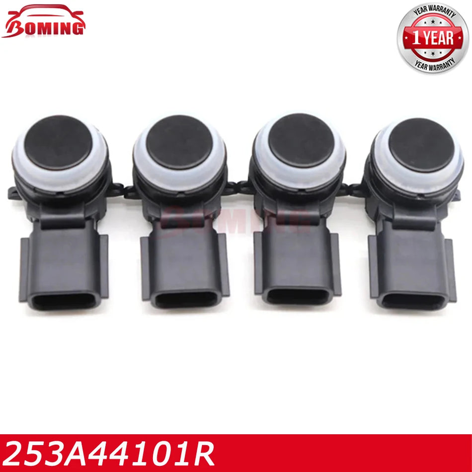 PDC Parking Sensor Set, Black For Renault Clio Captur Megane