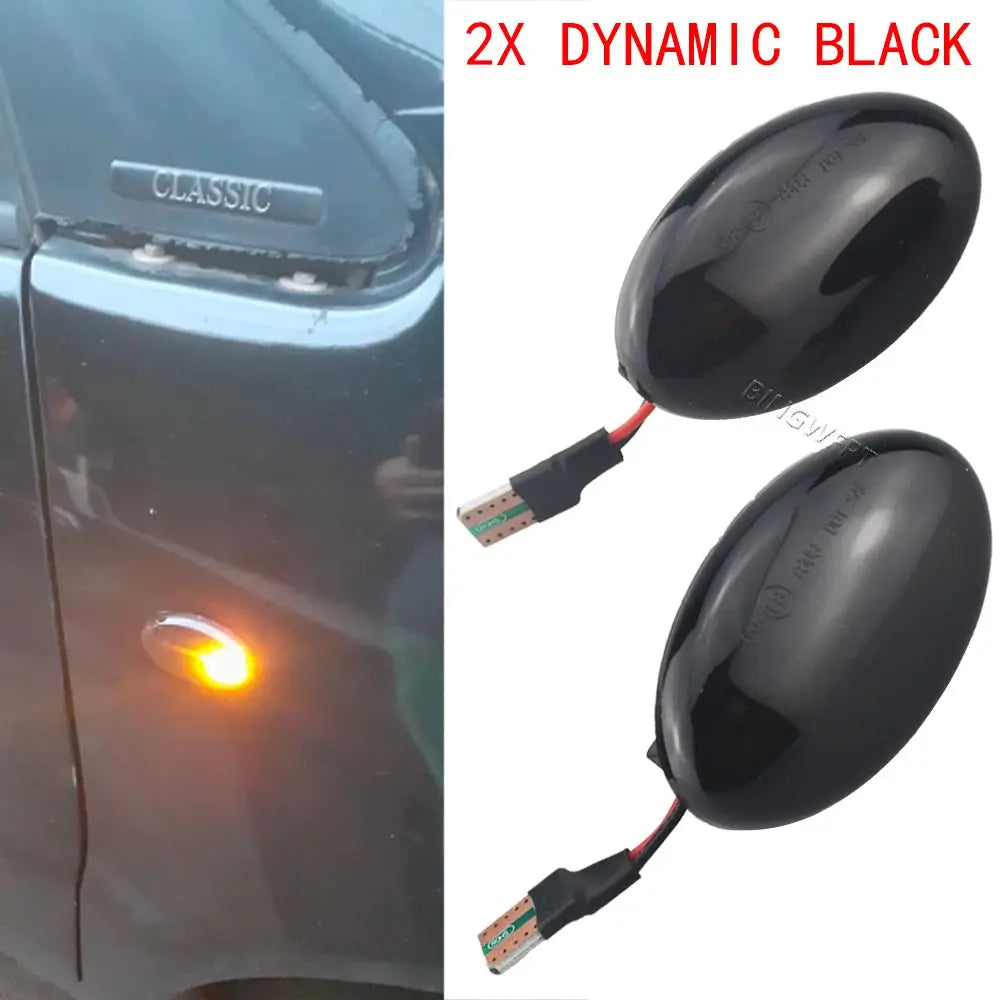 Blinker Dynamic LED Turn Signal Sequential Flashing Light For Mercedes Benz Smart 450 452 A-Class W168 Vito W639 W447 Citan 415 by InterCyprus Trading Ltd