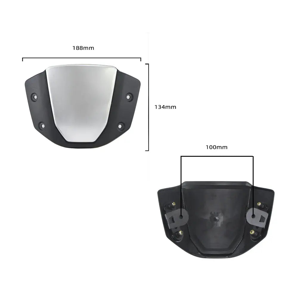 For Honda CB650R CB1000R CB 650R 1000R 2018 2019 2020 Motorcycle Windshield Sport Windshield Wind Deflector Visor Screen Bracket by InterCyprus Trading Ltd
