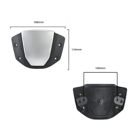 For Honda CB650R CB1000R CB 650R 1000R 2018 2019 2020 Motorcycle Windshield Sport Windshield Wind Deflector Visor Screen Bracket by InterCyprus Trading Ltd