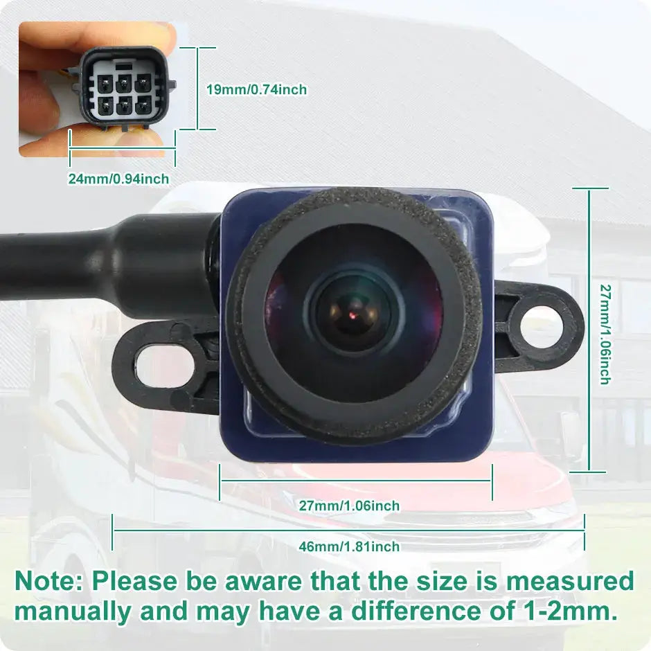 Rear Backup Camera With Guide Lines For Dodge Durango Jeep Grand Cherokee by InterCyprus Trading Ltd