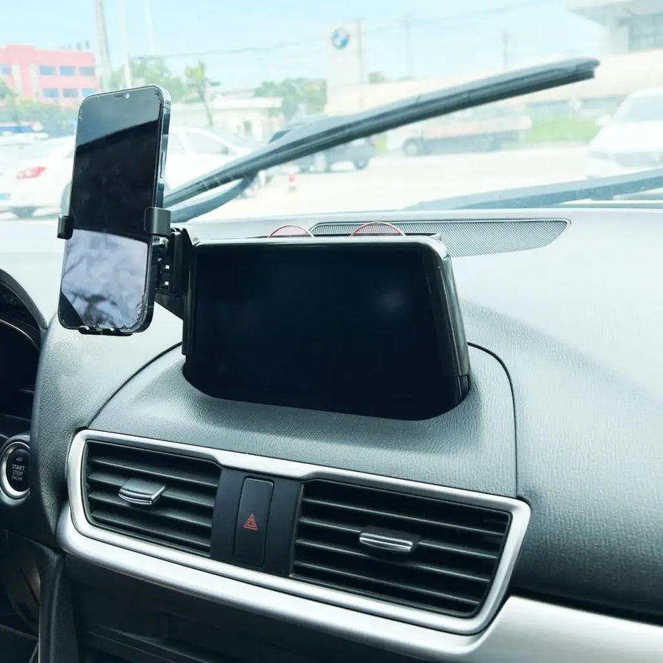 Supporto per telefono da auto wireless da 7 pollici per Mazda 3 2017 2018