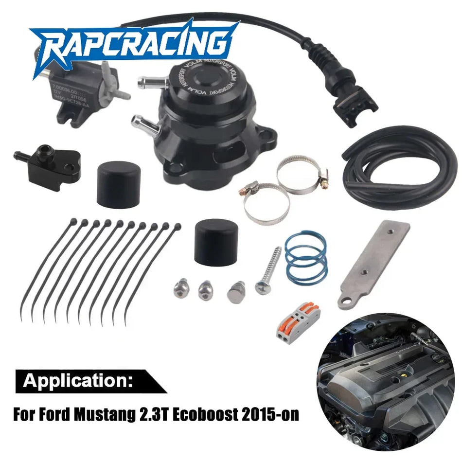 Soupape de décharge en aluminium forgé pour Ford Mustang 2.3L EcoBoost