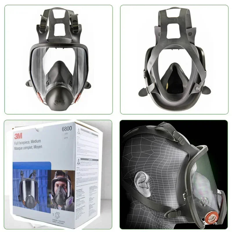 3M 6800 Respirator &ndash; Full Face Protection for Safe Painting