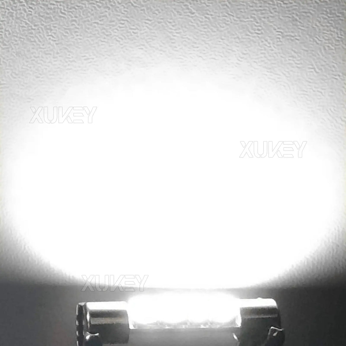 4x 28mm 29mm 6614F Festoon LED Light Bulb White Super Bright 6612F 6641 LED Bulb 6000k for Vanity Mirror Lights Sun Visor Lights by InterCyprus Trading Ltd
