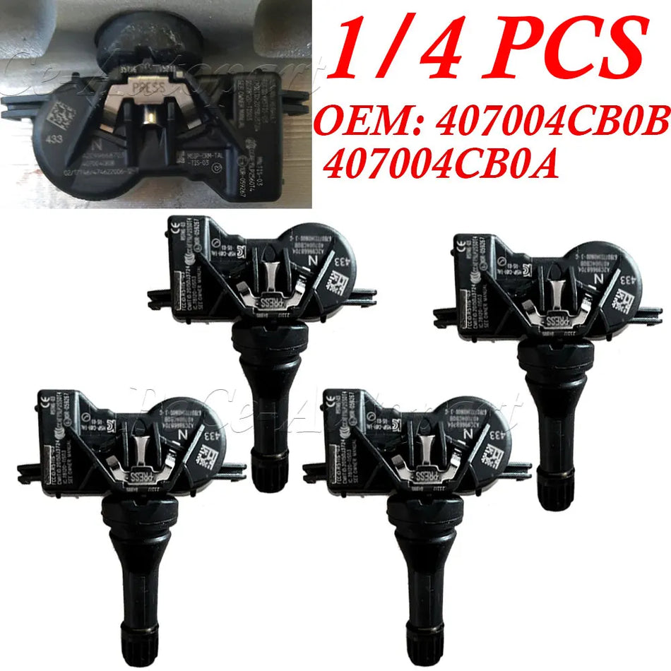 TPMS-bandenspanningssensoren voor Renault Espace Kadjar Koleos
