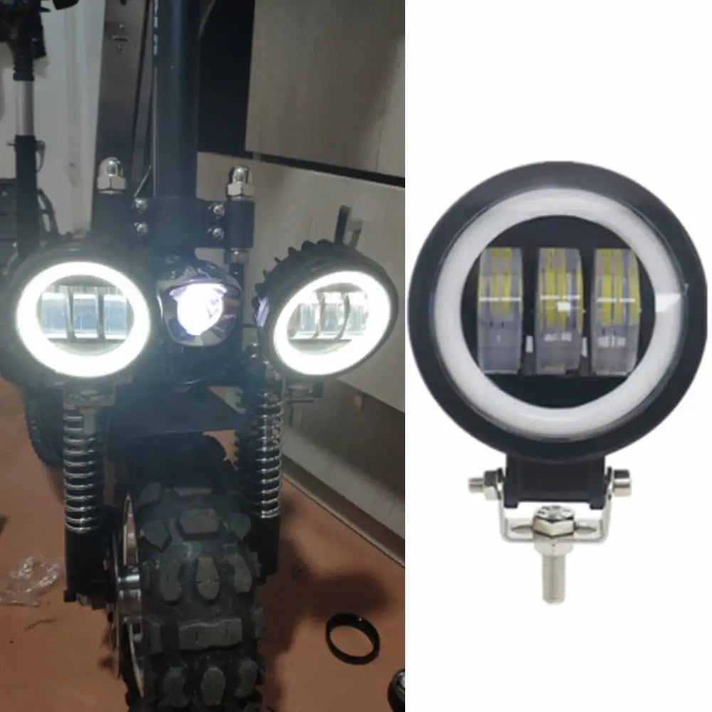 Fog Square Or Round Headlight for Auto/Motor Vehicles And Electric Scooters Arctic V3+, 1 Piece by InterCyprus Trading Ltd