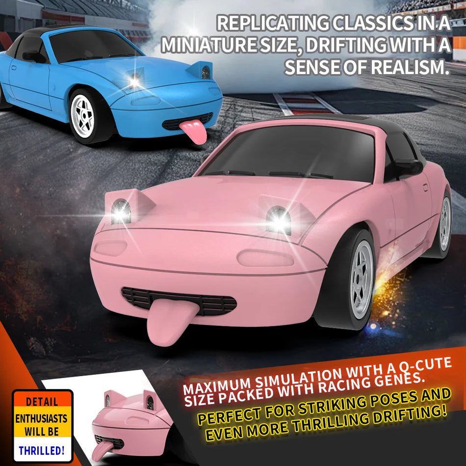 Teranty C8827 Nuotolinio Valdymo Automobilis Su Giroskopu, 1:43 4WD Driftinimo Realistinis RC Žaislas Dovana Berniukams Ir Mergaitėms