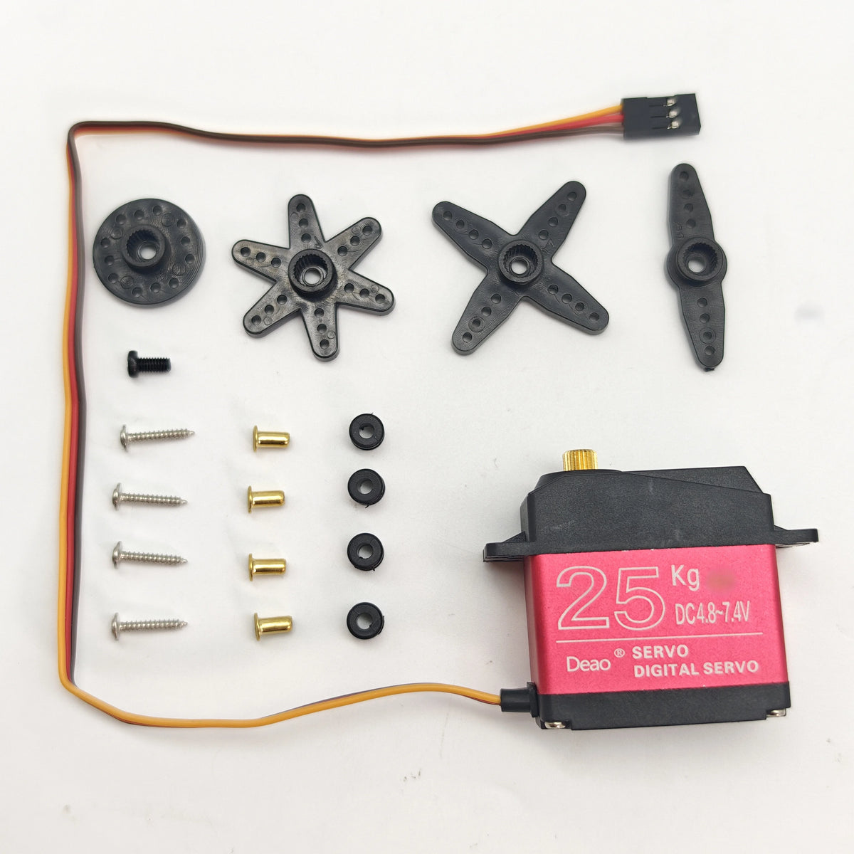 Digital Servo 35KG &ndash; Exceptional Torque Performance 1x25kg 180 Degree