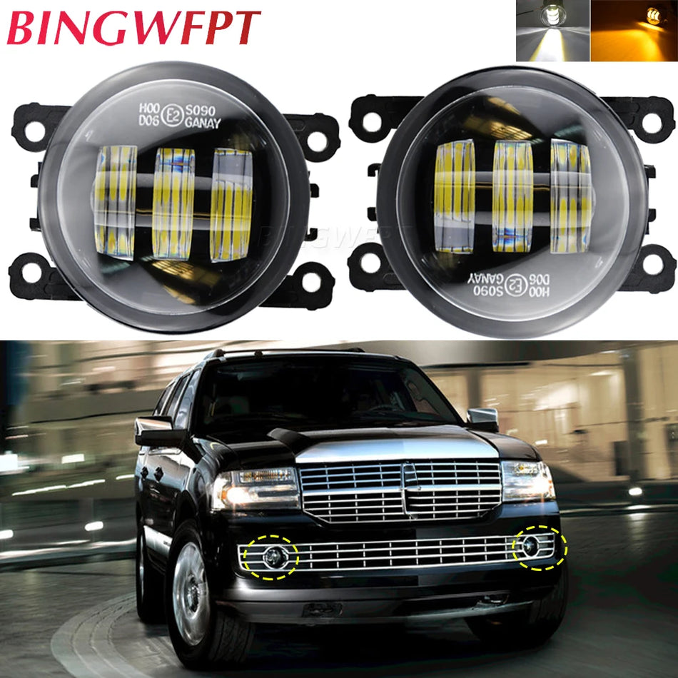 Divu daļu miglas gaismas augstas kvalitātes Lincoln Navigator.