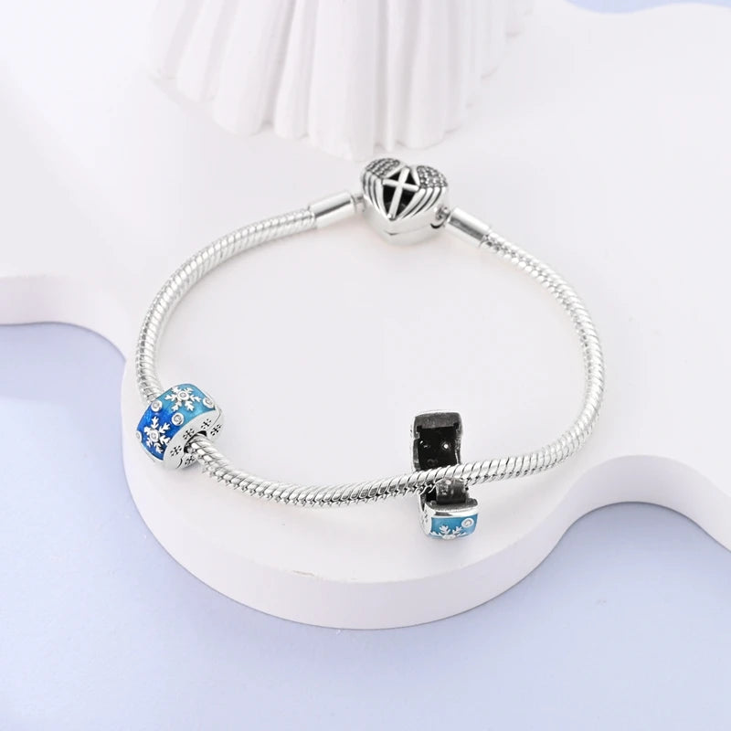 Elegant Christmas 925 Silver Charms for Pandora Bracelets