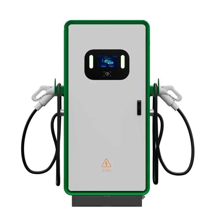 High-Power EV Charger Station with CCS2, 60kW-360kW, 500A, 380V 3-Phase, Fast Charging