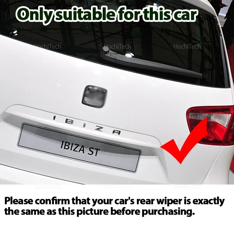 Muovinen takalasin pyyhkijän varsi Seat Ibiza 6L 6J 5P0955707B