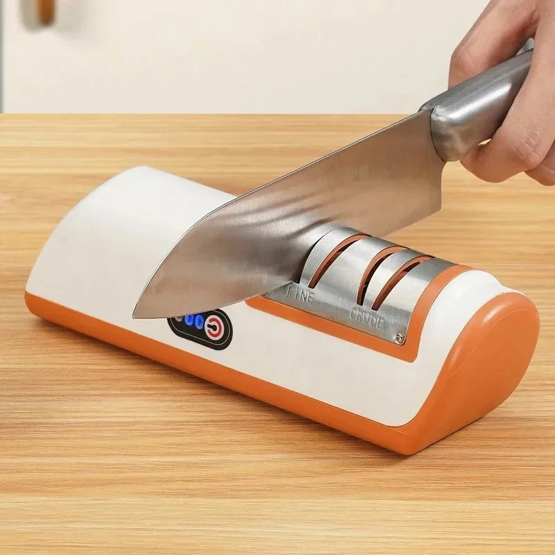 2025 Professional Electric Knife Sharpener with 4 Gears