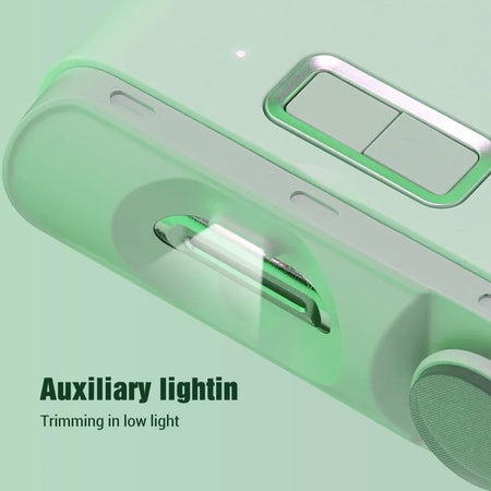 Electric Nail Clipper Cutter With Led Light 2in1 &ndash; Low Noise