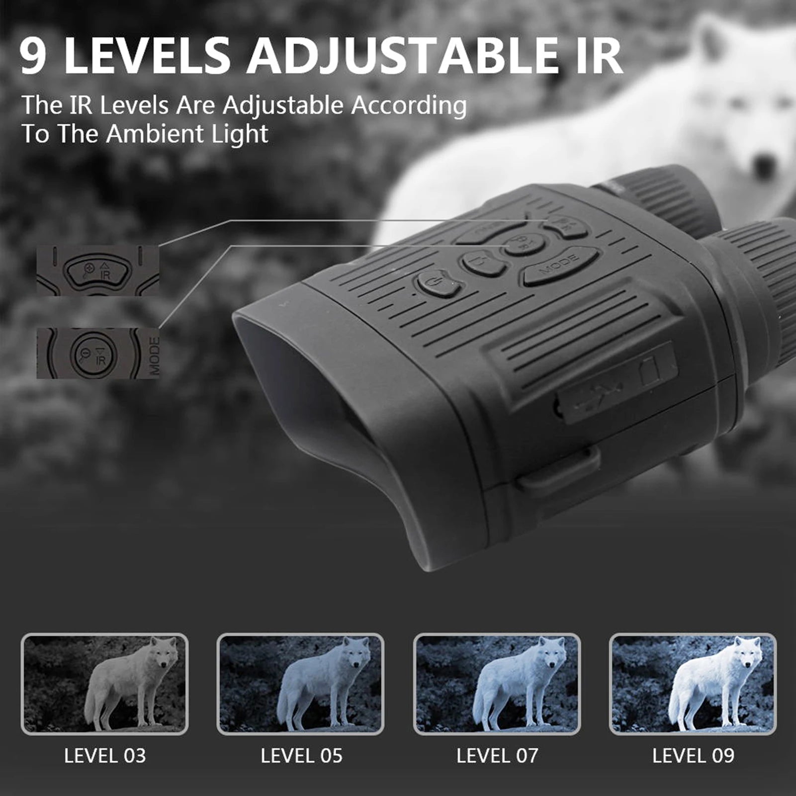 AQUILA Night Viewing Binoculars &ndash; Infrared Night Vision