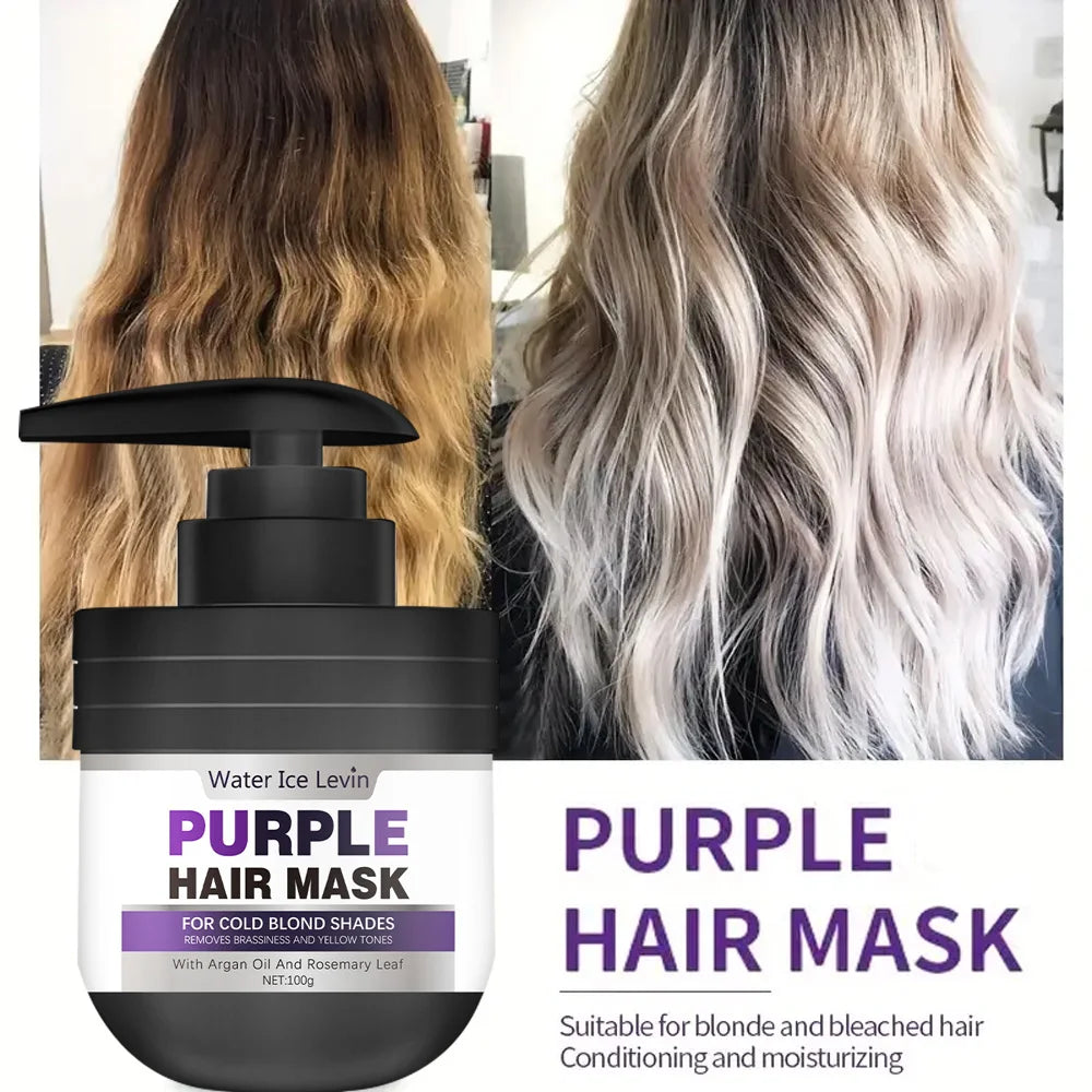 Purple Keratin Hair Mask &ndash; Nourishing Damage Repair