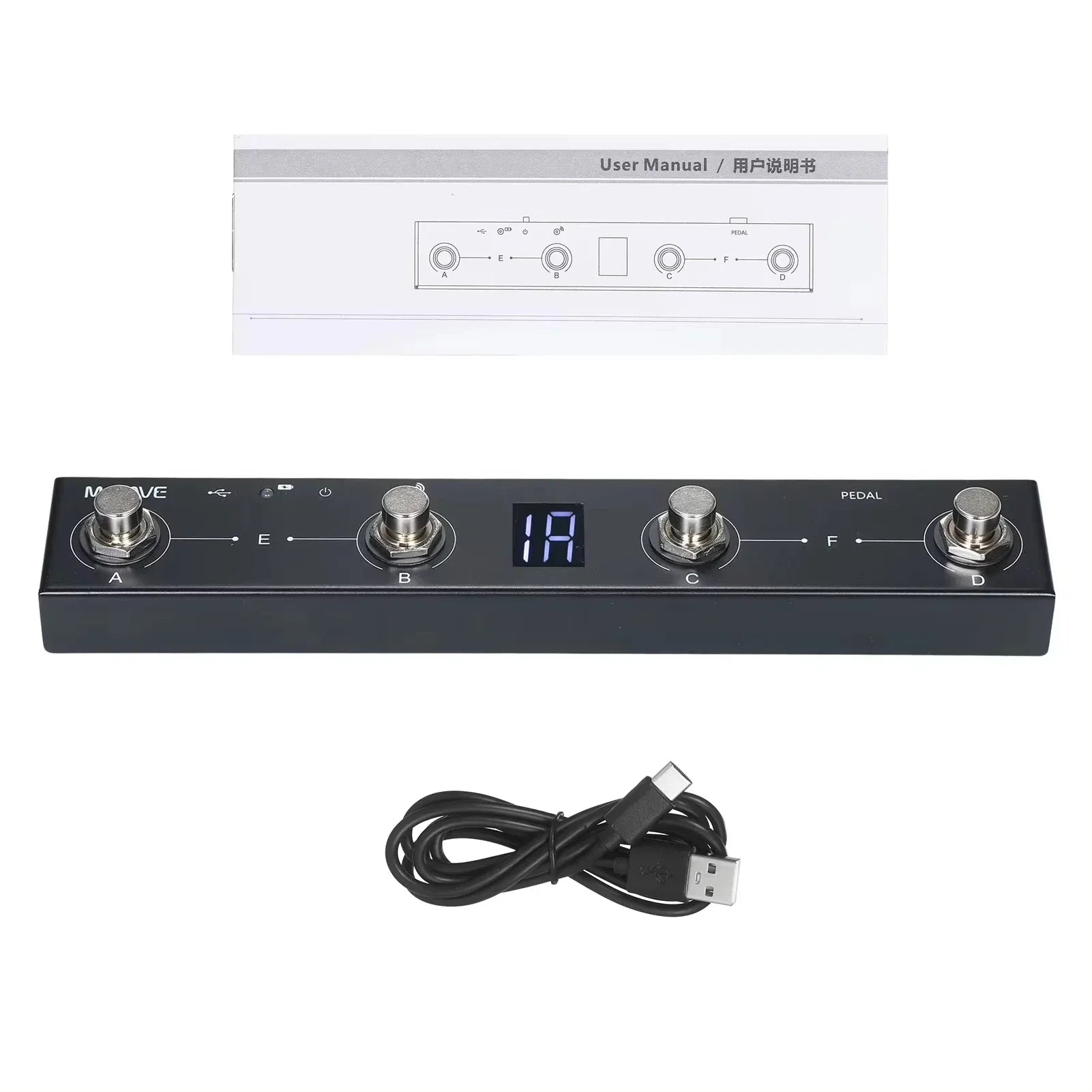 M-VAVE Chocolate MIDI Controller BT &ndash; Wireless App Control black