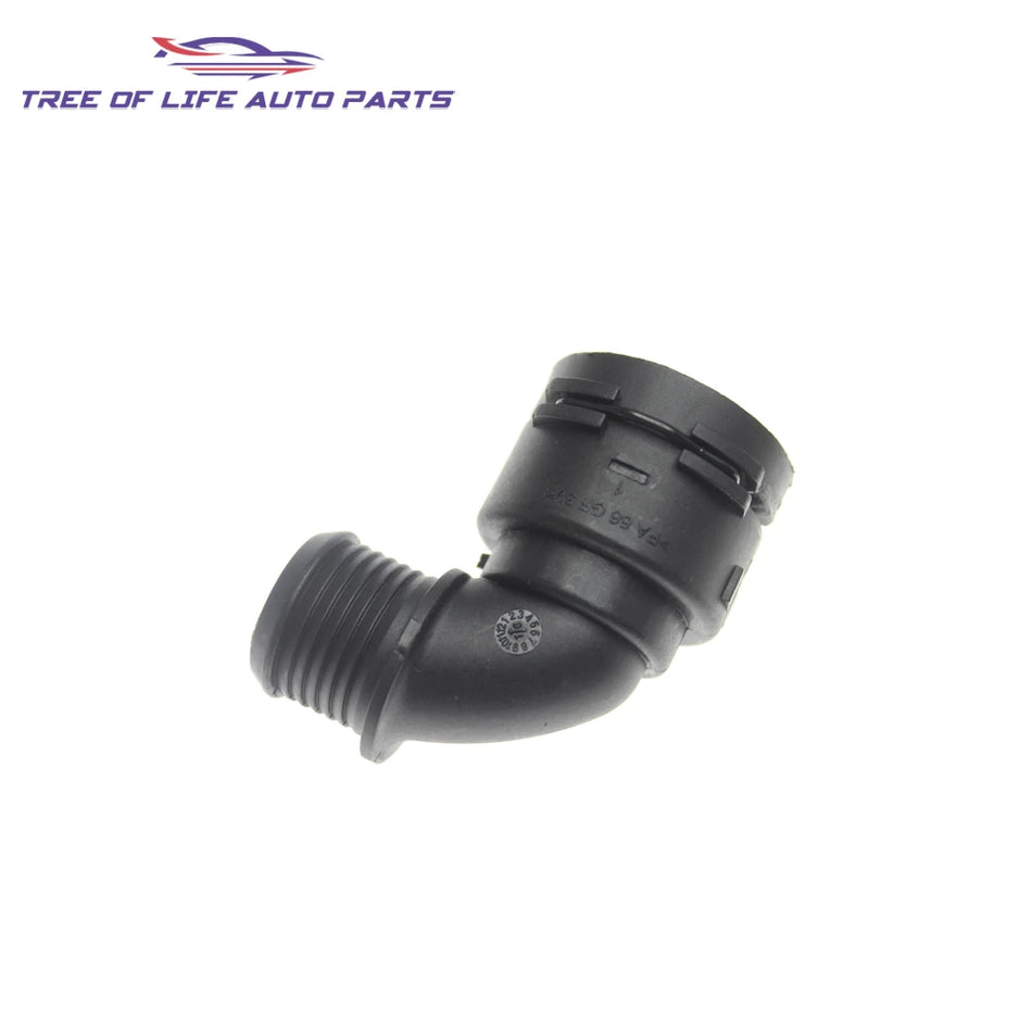 Radiator Coolant Hose Connector 90 Degree N16 PA66 Direct Fit For BMW X1 X4 X5 X6 Series