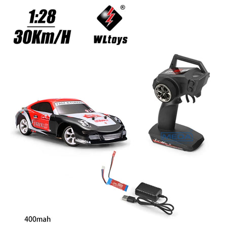 WLtoys 284161 1/28 4WD High-Speed RC Car - 30Km/H Off-Road Drift Racer 1B V2 No Box