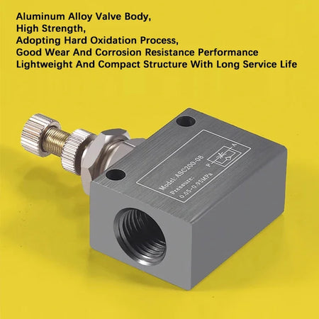 ASC100 Pneumatic Throttle Valve &ndash; Adjustable Flow Rate
